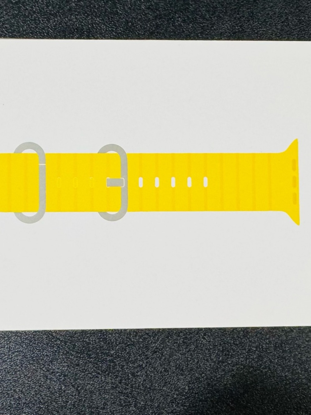 Apple Yellow Silicone Watch Band for Smartwatch